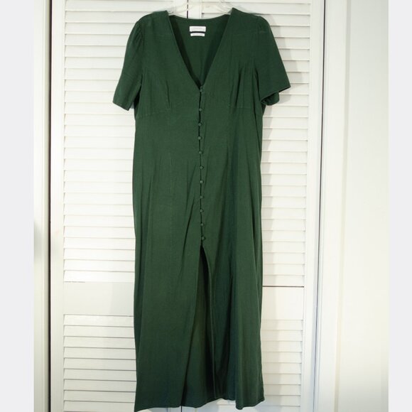 Zara Button Down Maxi Dress - Picture 3 of 4